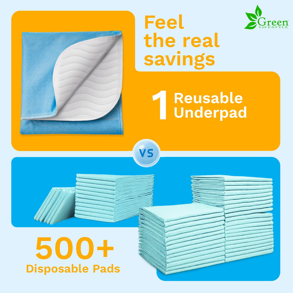 Green Lifestyle versatile pads serve pets and seniors, aiding overnight care routines