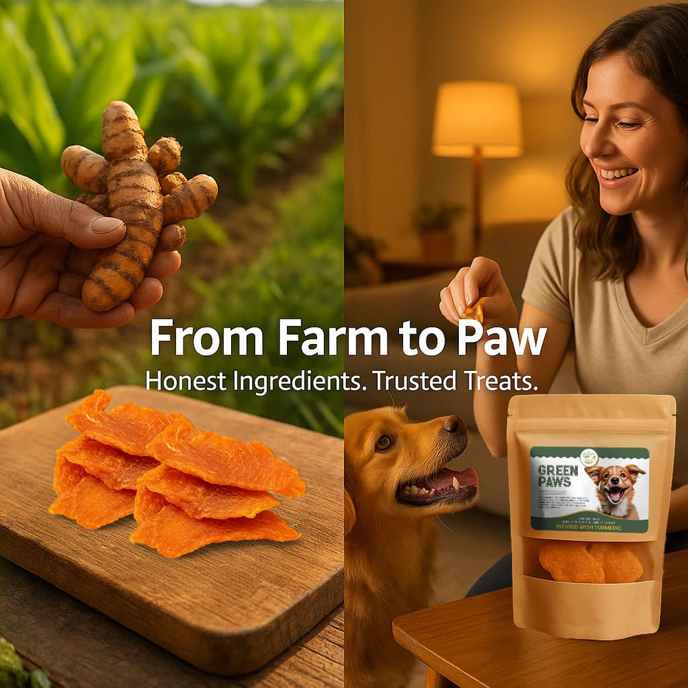 Green Paws USA-made logo image, reinforcing quality standards and traceable sourcing.