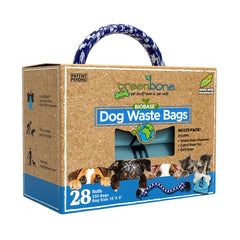 Greenbone BioBase blue poop bag rolls for quick cleanliness on daily dog walks.