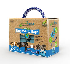 Greenbone BioBase hemp cotton rope toy handle offers playful, gift-ready dog fun.