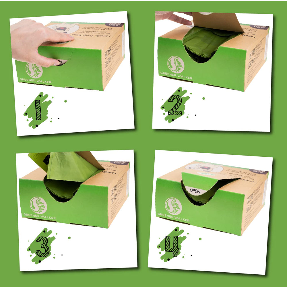 Greener Walker 300-bag pack provides a long-lasting supply for pet waste cleanup.