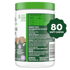 Greenies Biotic Blend bottle shows prebiotic, probiotic, and postbiotic trio for balance.