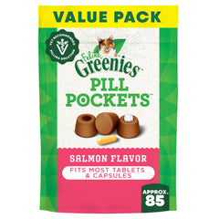 Greenies Feline Pill Pockets pouch ready for easy medicine time
