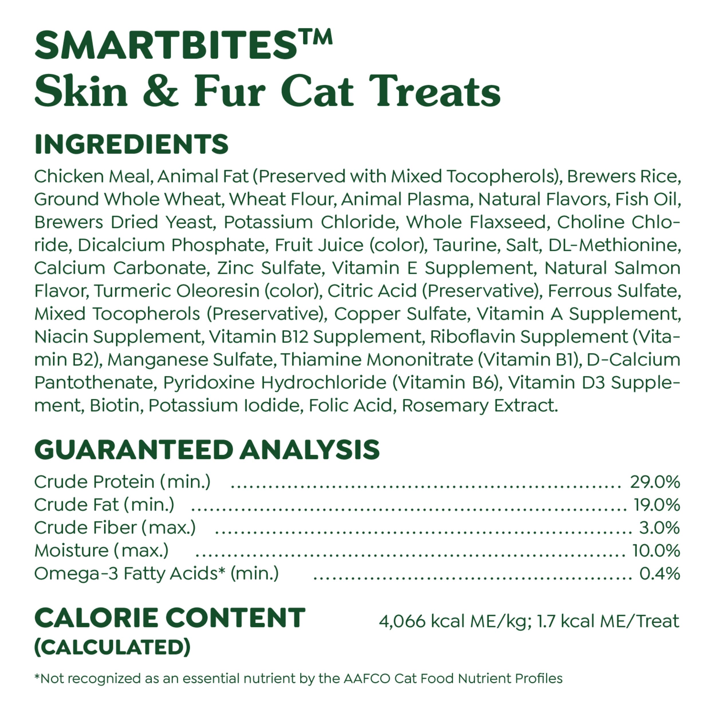 Packaging notes no artificial flavors, preservatives, or fillers.