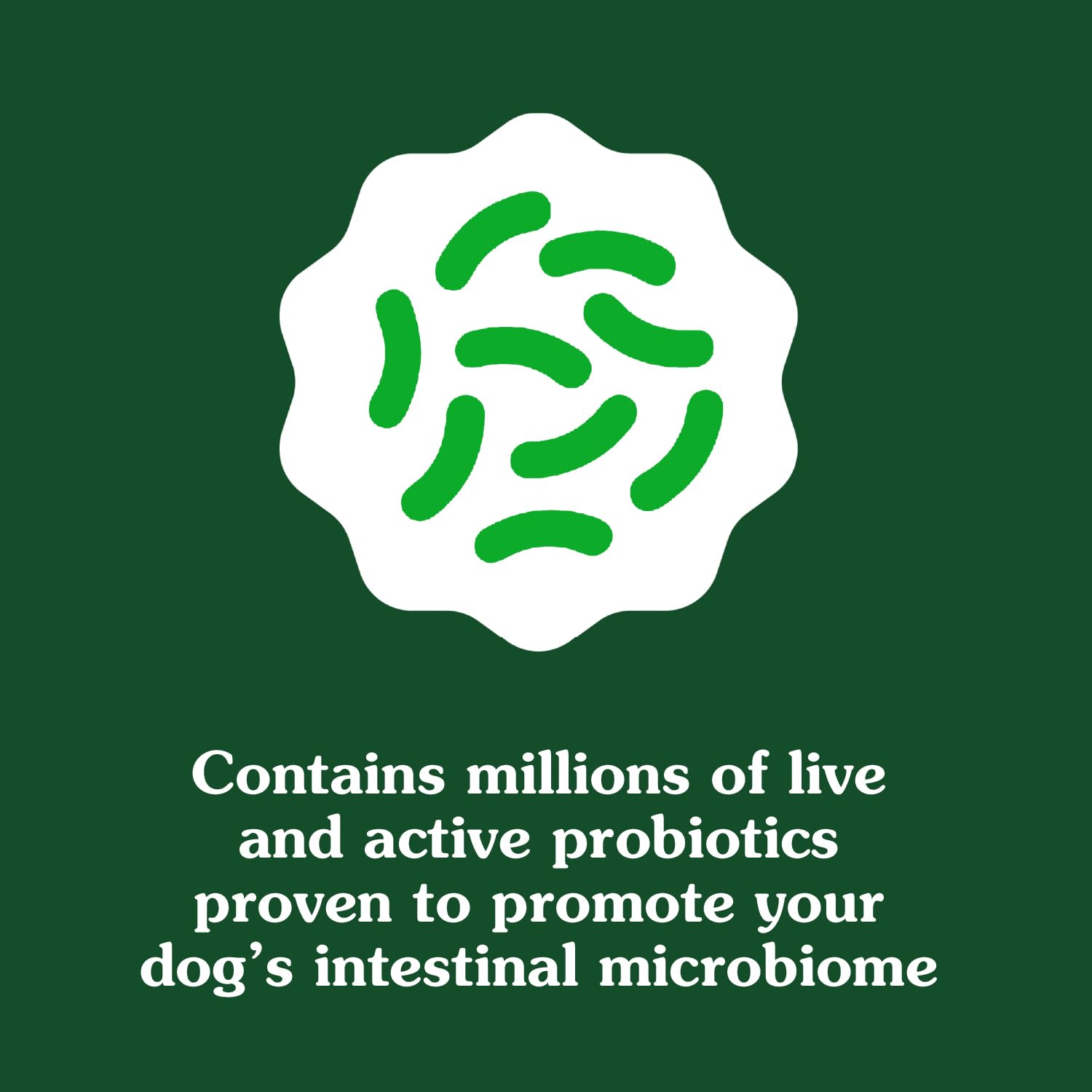 Greenies No artificial flavors image signals clean ingredients for canine wellness.