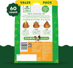Greenies Pill Pockets chicken packets open reveal prep-ready pockets for meds