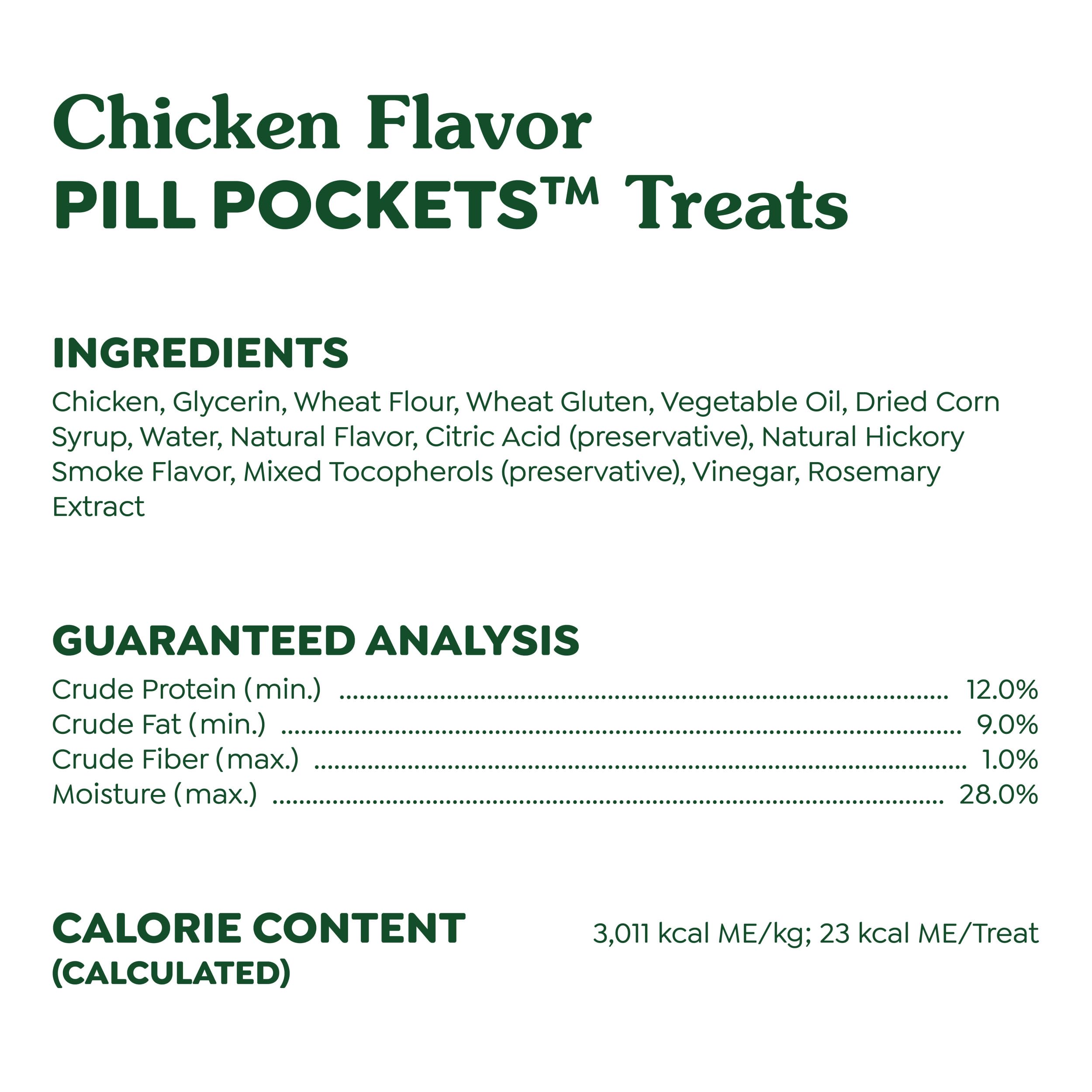 Greenies Pill Pockets mask medicine scent for smoother dosing.
