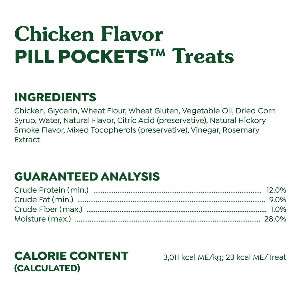 Greenies Pill Pockets mask medicine scent for smoother dosing.