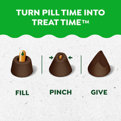 Open-pocket image demonstrates quick pill insertion with minimal fuss.