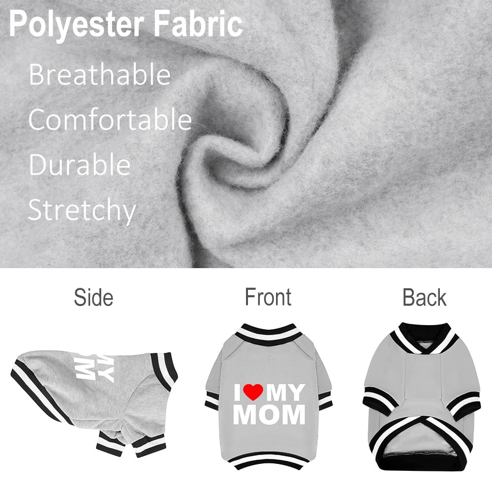 GreenJoy Cute Dog Sweater elastic cuffs for a skin friendly fit