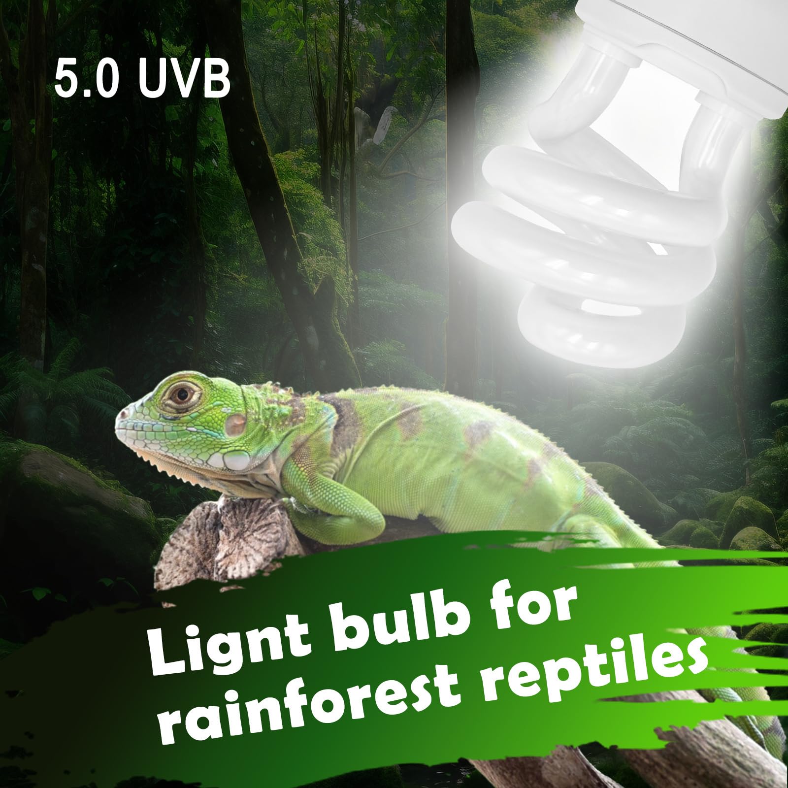 GREENPAW UVB Light energy-saving design reduces power use.