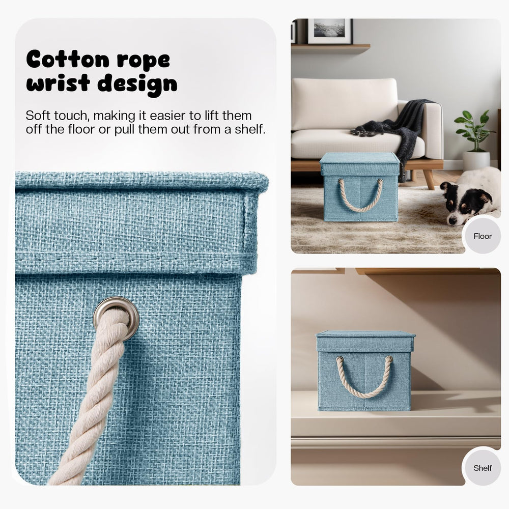 GreenPetopia bedroom storage bin stores plush toys neatly and stacks against the wall.
