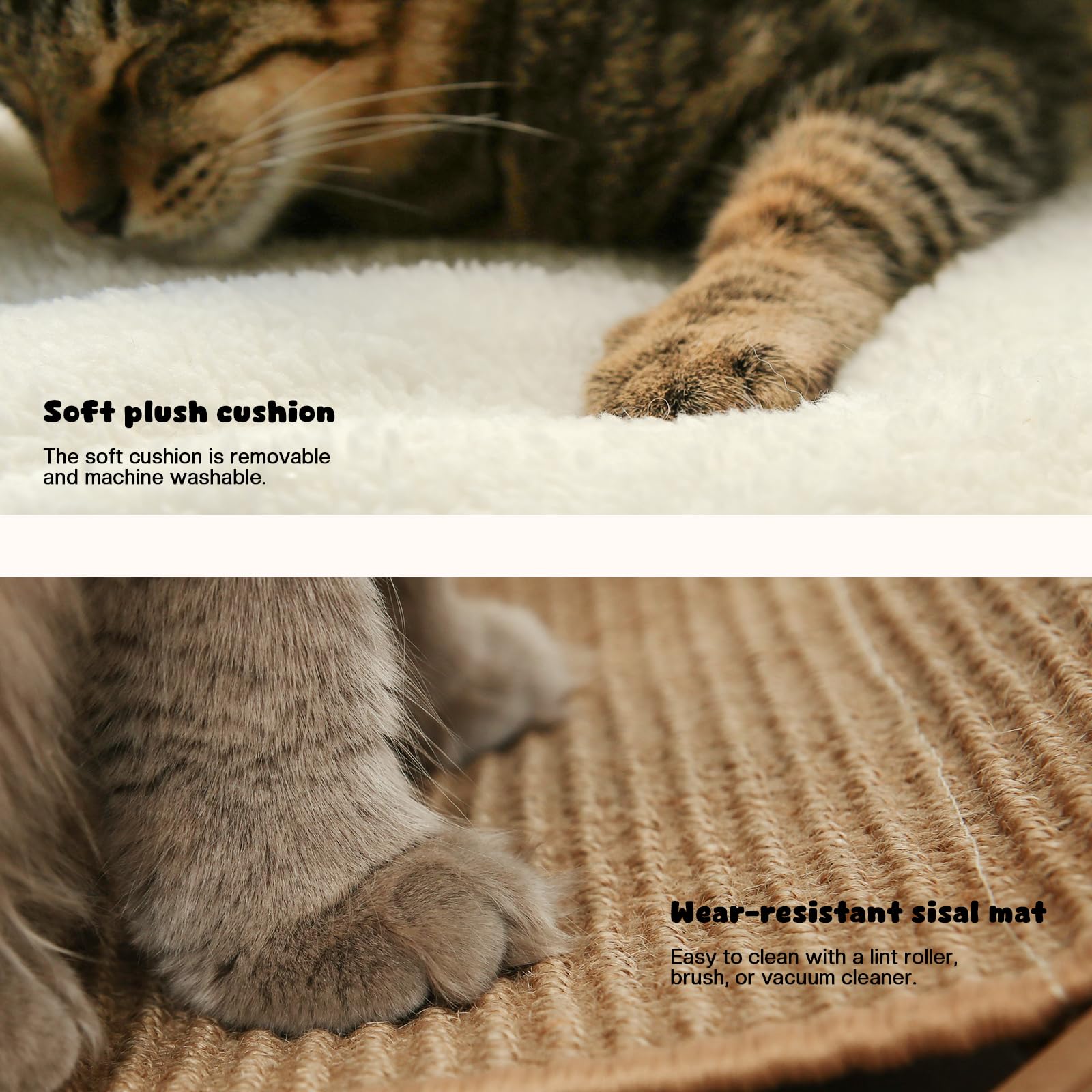 GreenPetopia Cat Hammock Bed assembly tools for quick setup.