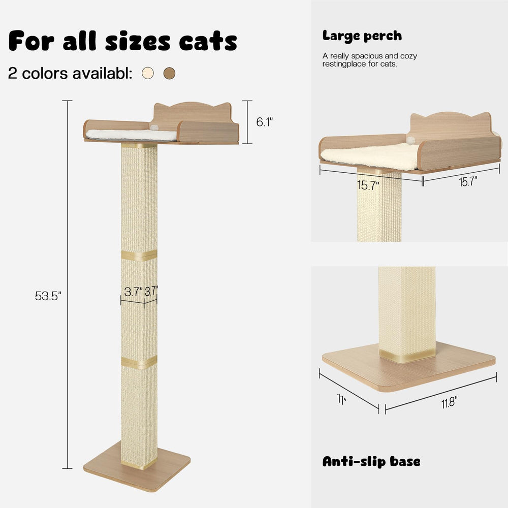 GreenPetopia cat window perch wooden frame emphasizes sturdy construction and long-lasting support.