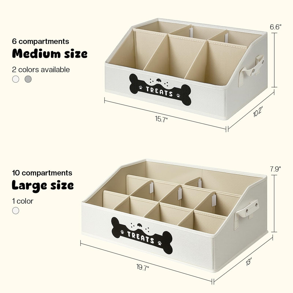 GreenPetopia dog treat container sturdy fabric construction supports weight and durability