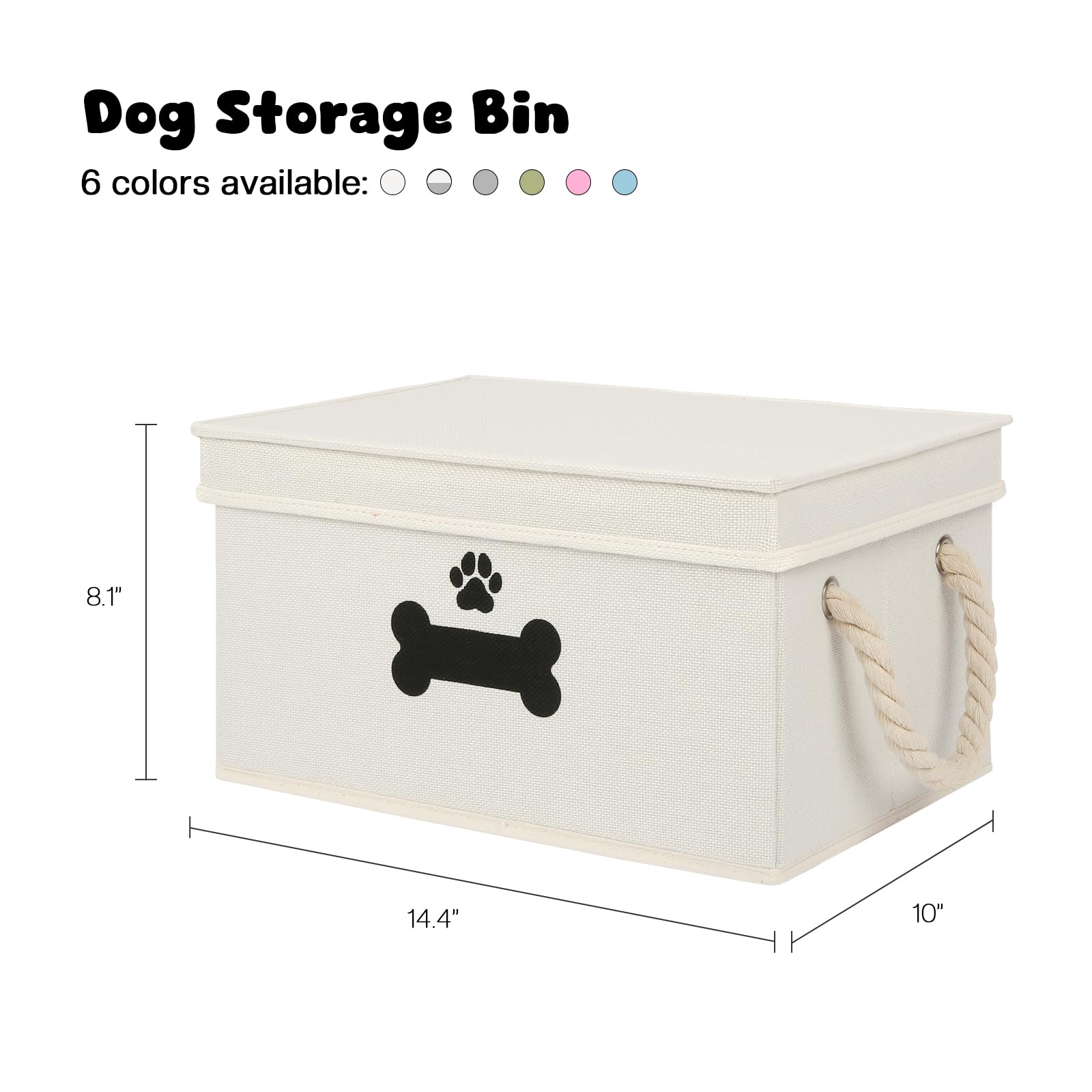 GreenPetopia removable-lid dog-toy-bin conceals clutter quickly