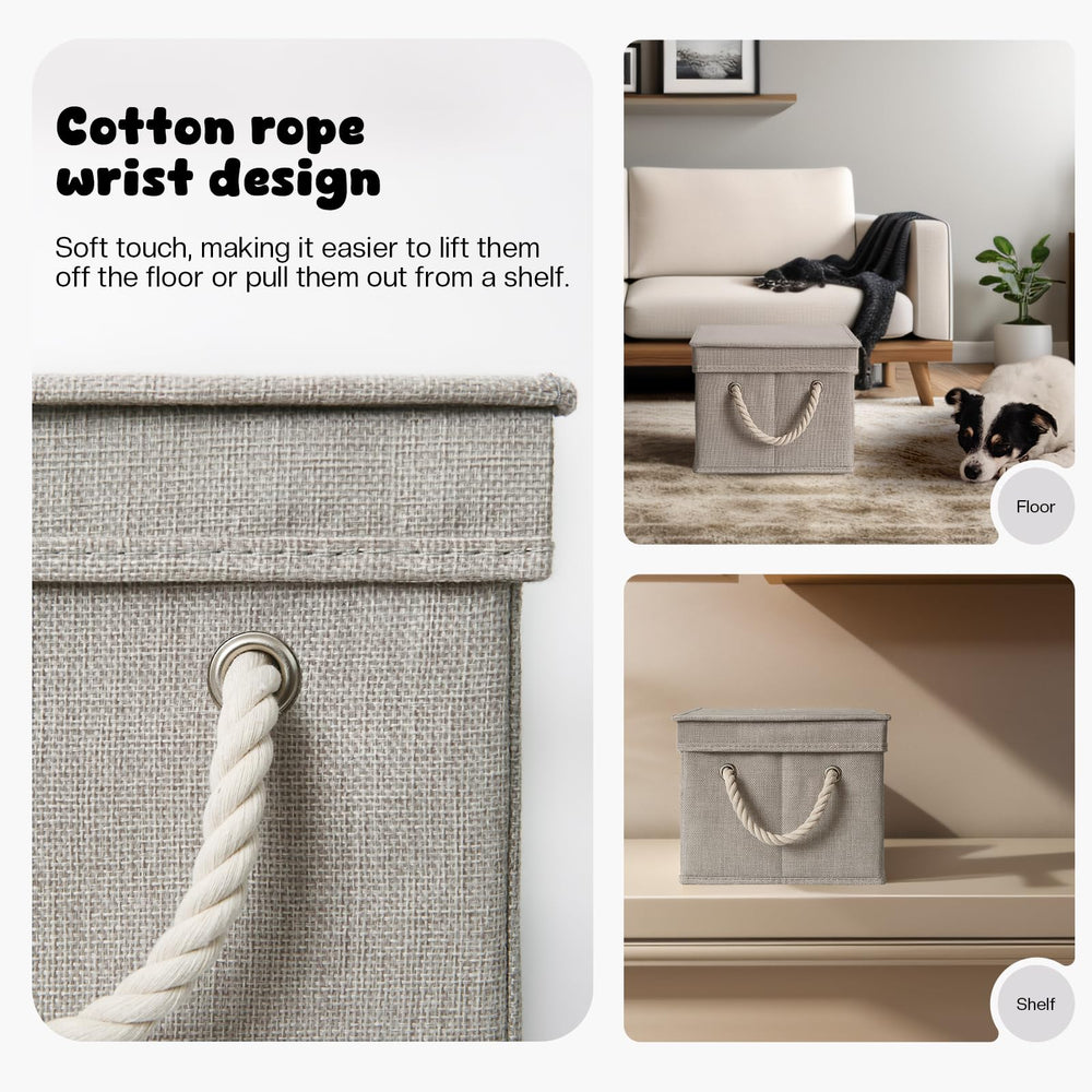 GreenPetopia toy-bin-collapsible-gray folds flat for compact storage.