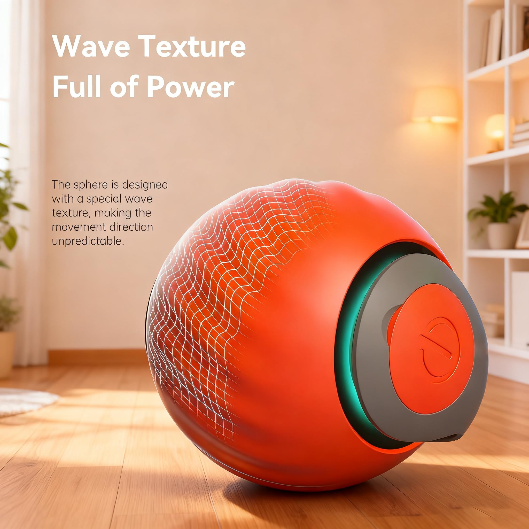 GREFID cat toys type-c charging keeps play time ready with easy recharging.