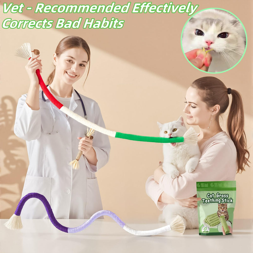 GREMBEB catnip bag adds scent attraction to playtime for cats.