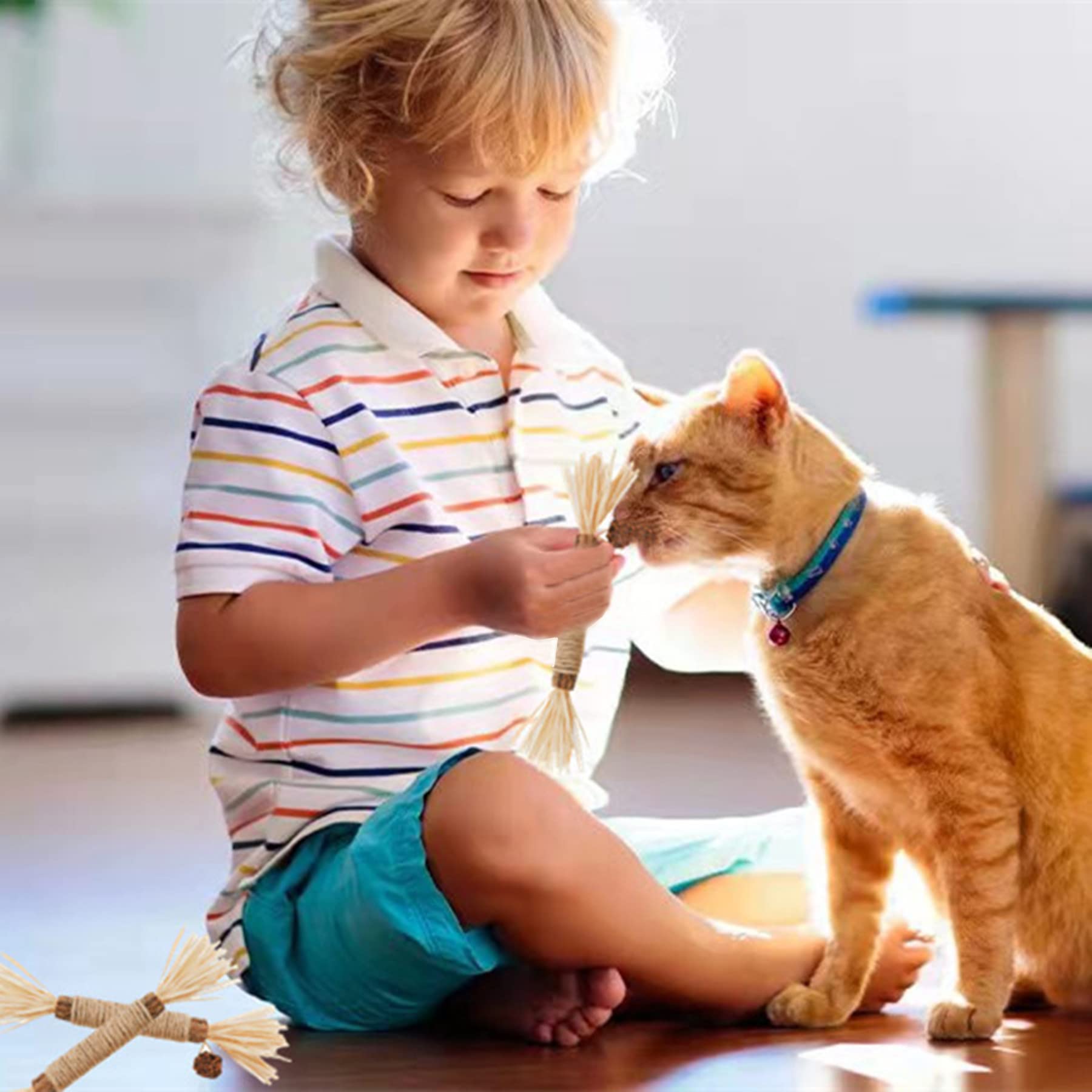 GREMBEB catnip toy in action for interactive play