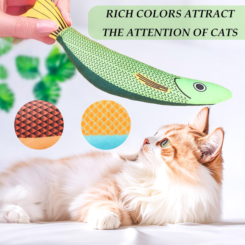 GREMBEB soft catnip plush encourages kicking and cuddling during quiet moments.