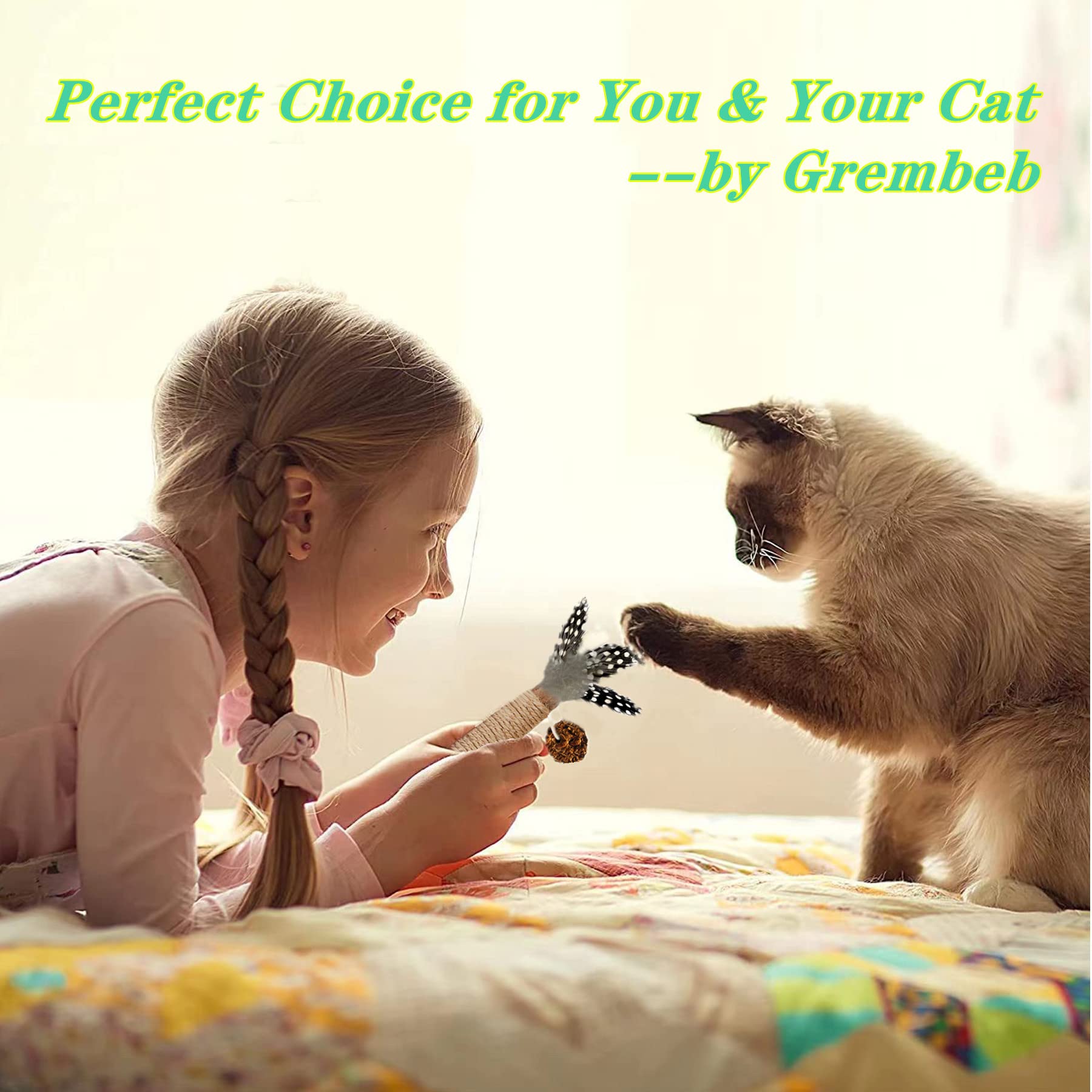 GREMBEB giftable cat toy set highlights versatile entertainment and enrichment options