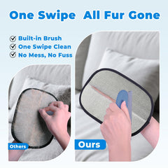 GRENTY reusable eco-friendly gloves reduce waste while cleaning fur.