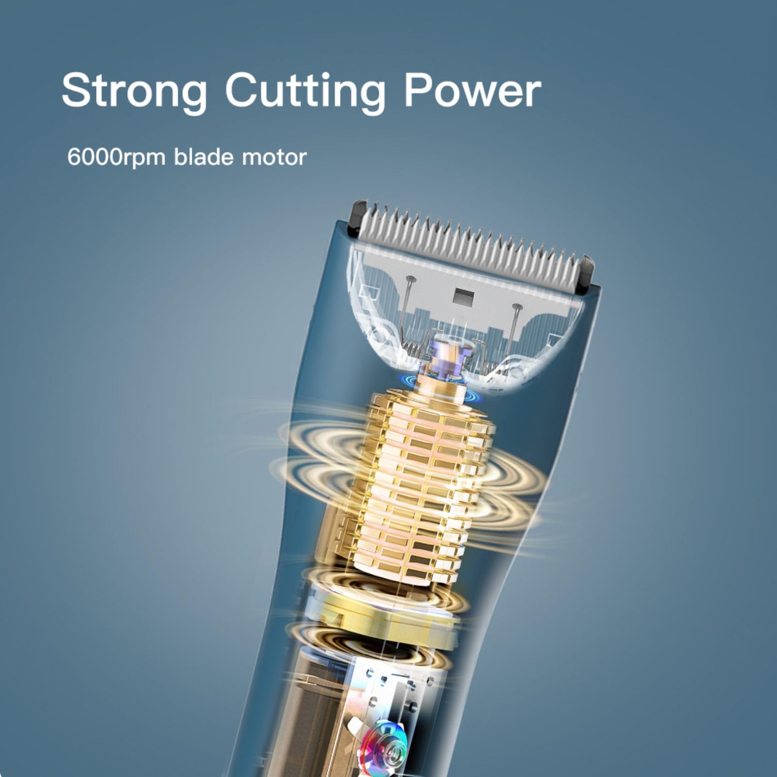 Grimgrow clipper low-noise design reduces pet stress during trimming
