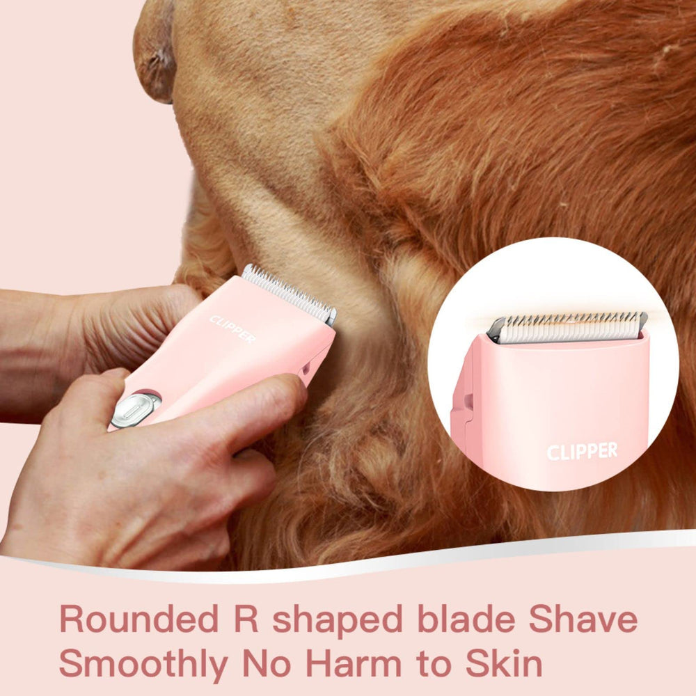Grimgrow package includes blades, guards, USB cable, cleaning brush