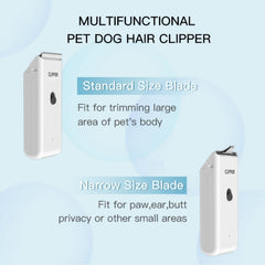 Grimgrow waterproof clipper IPX7 for safe bath-time trimming.