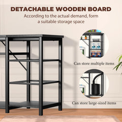 GRLEAF aquarium stand demonstrates 1200 lb capacity for strong tank support.