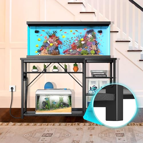 GRLEAF aquarium stand anti-slip pads protect floors during setup.