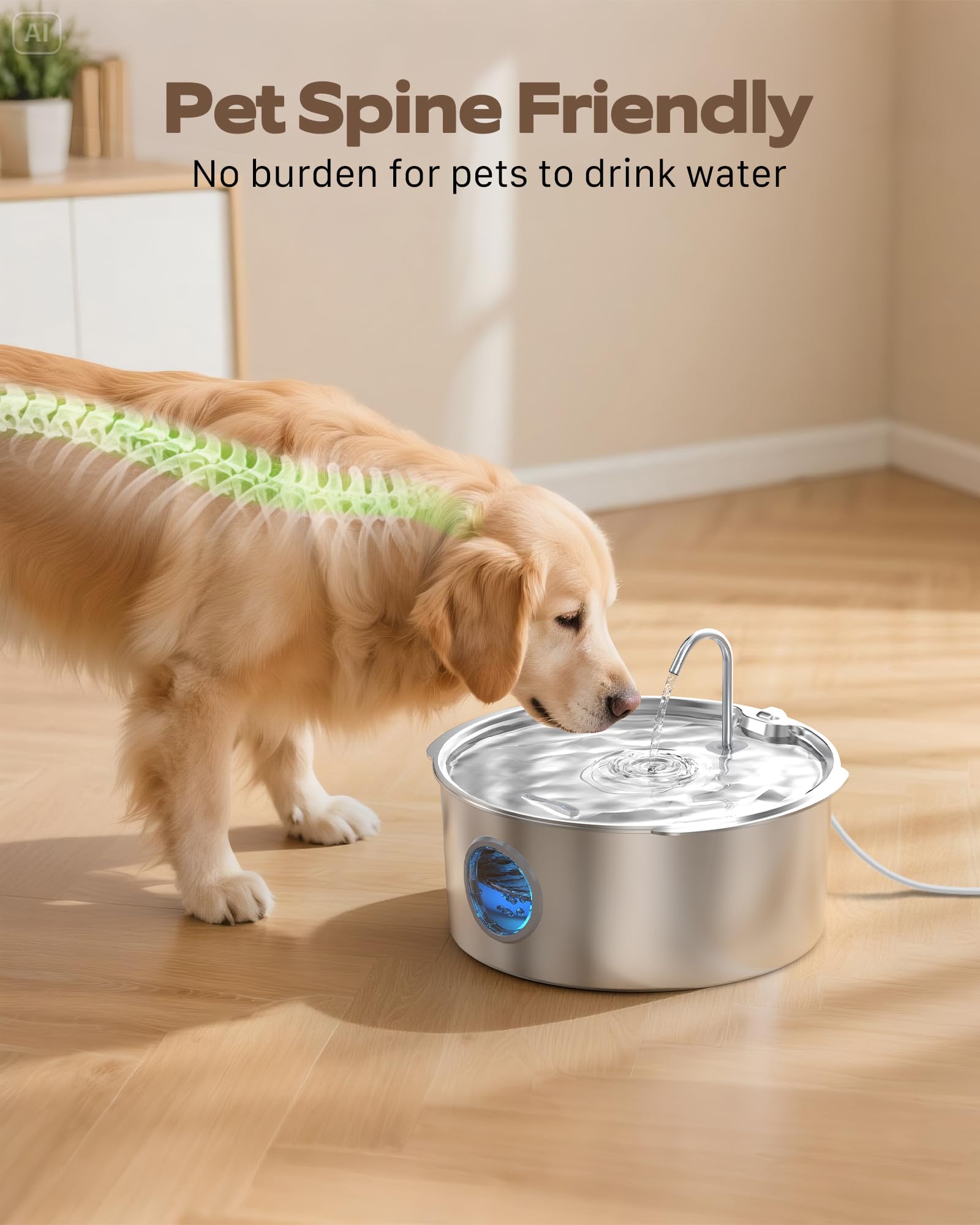 GROOKPET handled-design for easy transport and relocation.