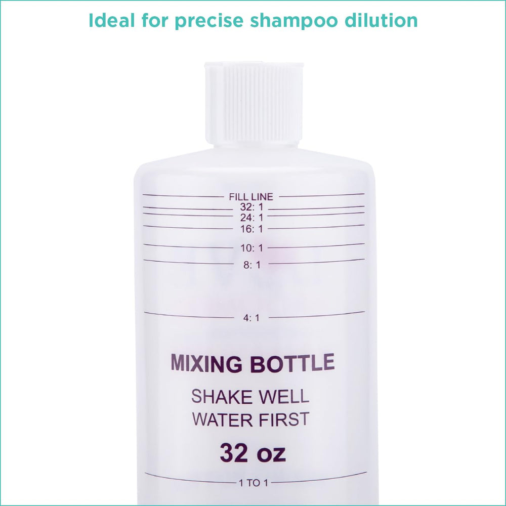 GROOMER ESSENTIALS bottles organized for tidy storage in a grooming kit