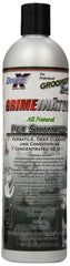 Groomers Edge Grimeinator bottle pours for easy dilution and deep cleaning.