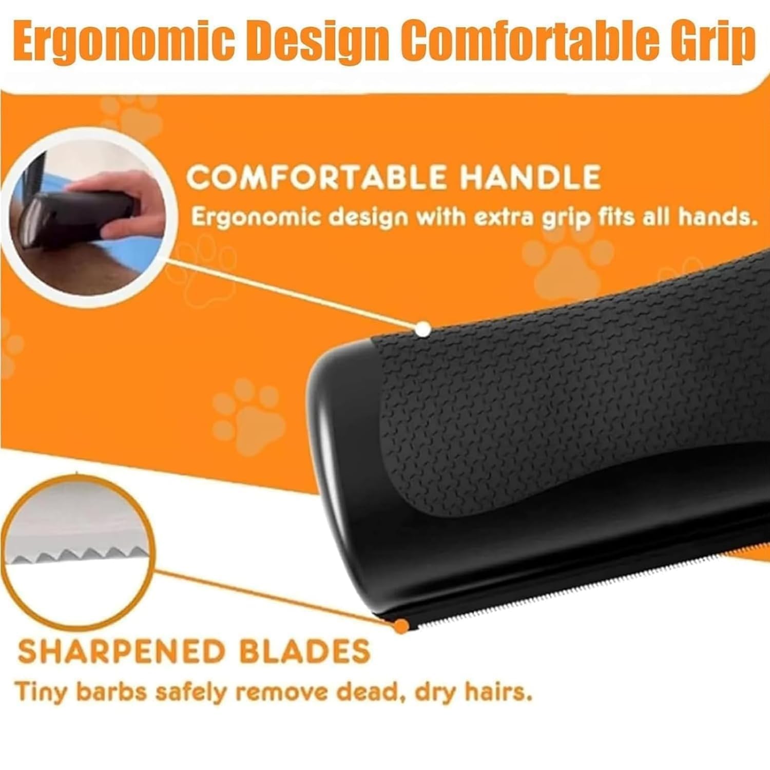 Groompro deshedding brush all-pets versatility for cats, dogs, rabbits, and horses.