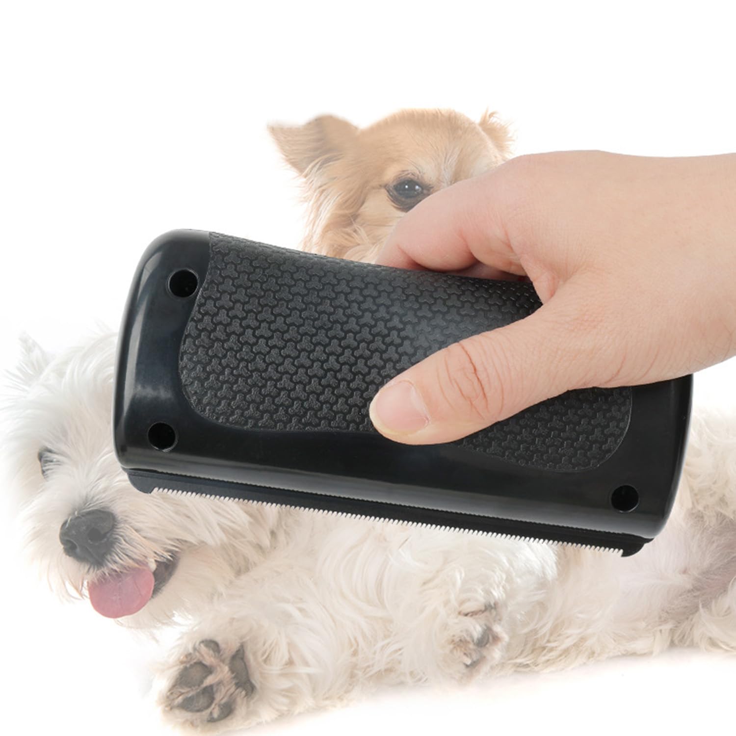 Groompro deshedding brush cat-dog grooming reduces loose hair
