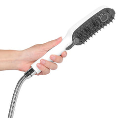 GRosno dog shower attachment shows three spray modes for versatile cleaning.