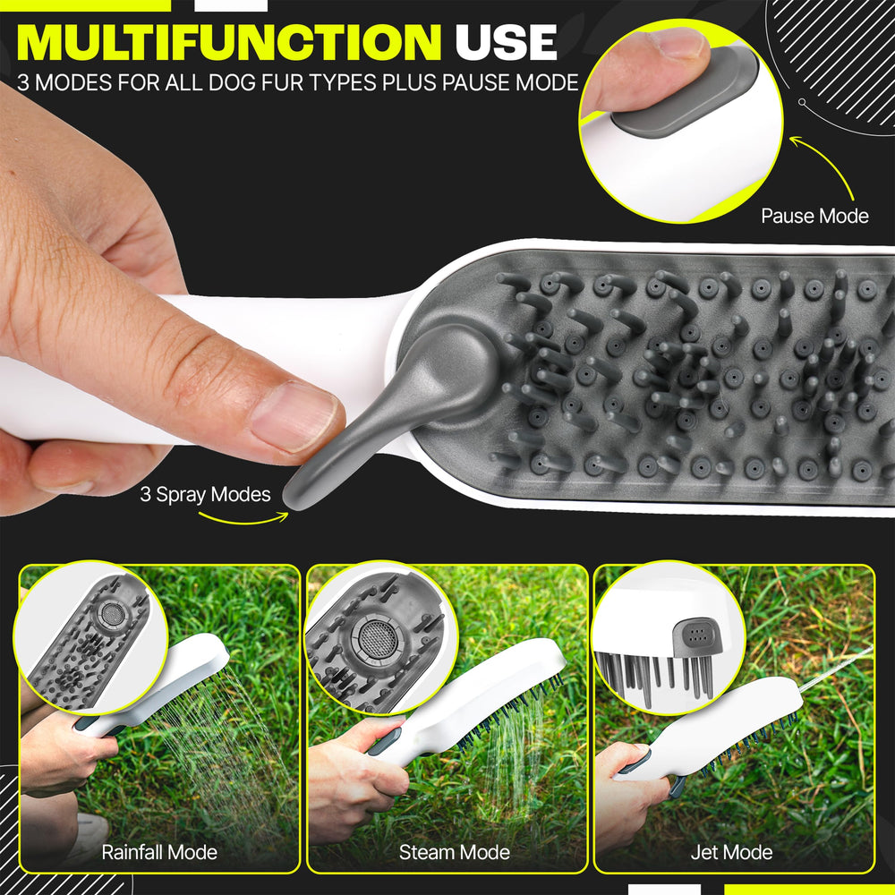 GRosno dog shower attachment indoor outdoor use in a compact kit.