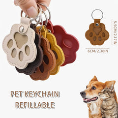 GROTOLY dog fur keepsake keychain clip demonstrates secure, portable memorial on-the-go.