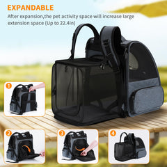 Groxkox backpack ventilation system ensures breathable comfort on hikes and commutes.
