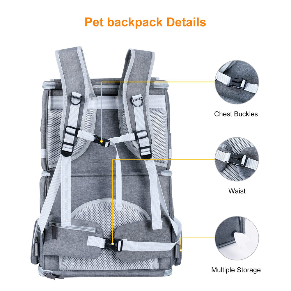 Groxkox spacious compartments support comfortable rests and organized essentials on outings.