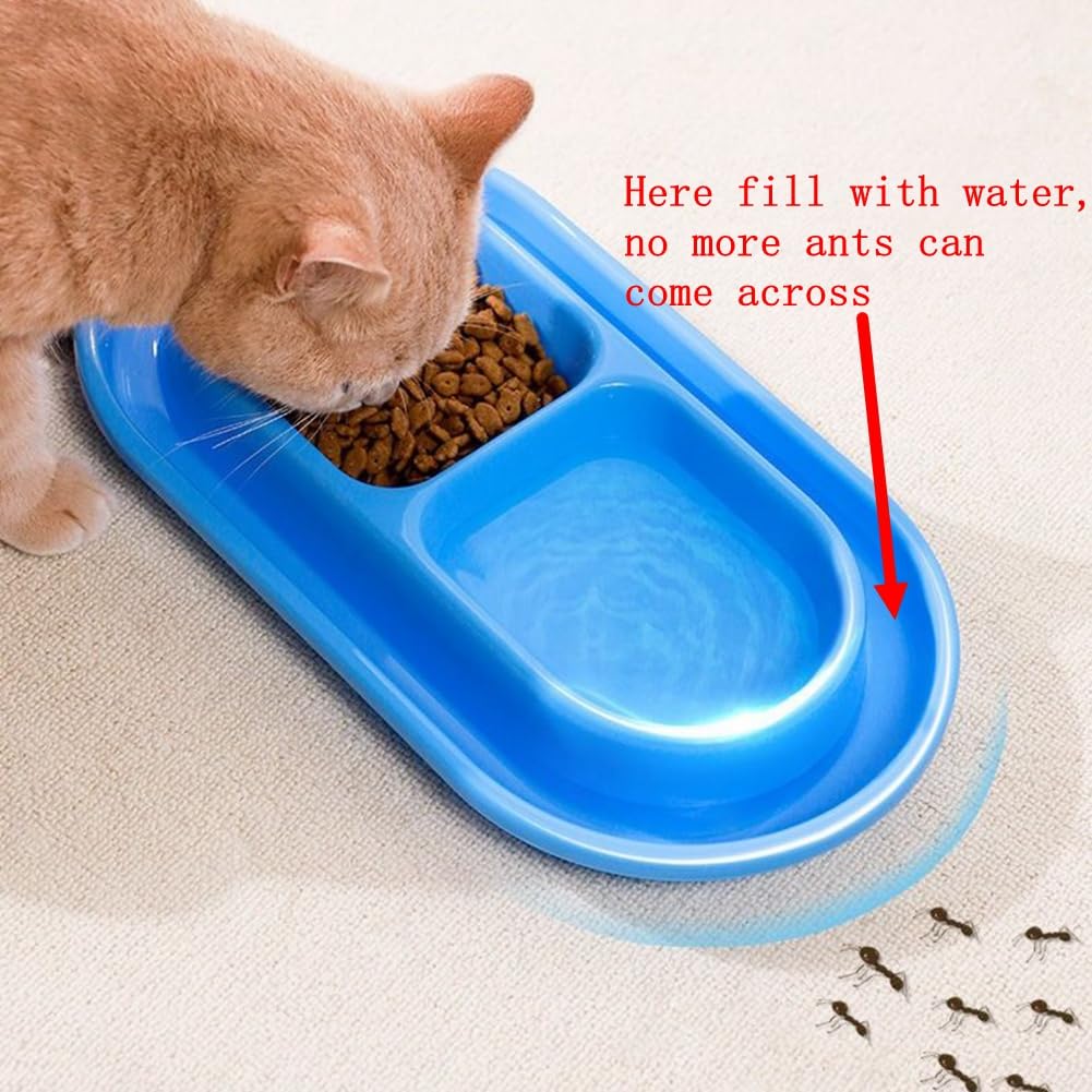 GRPET cat-dish pink-blue-grey color options suit homes