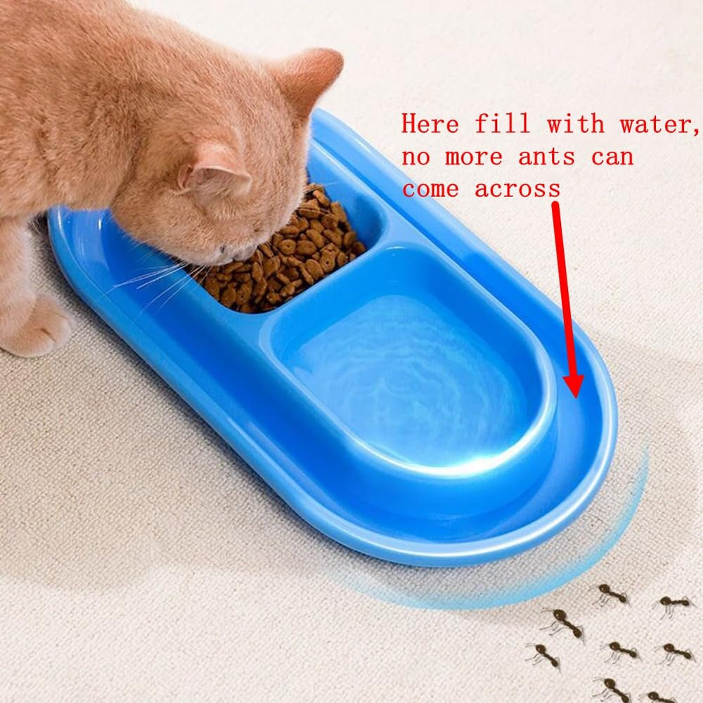 GRPET cat-dish pink-blue-grey color options suit homes
