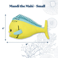 GRRREEN Mahi Mahi washable-feature demonstrates machine-washable convenience after play.
