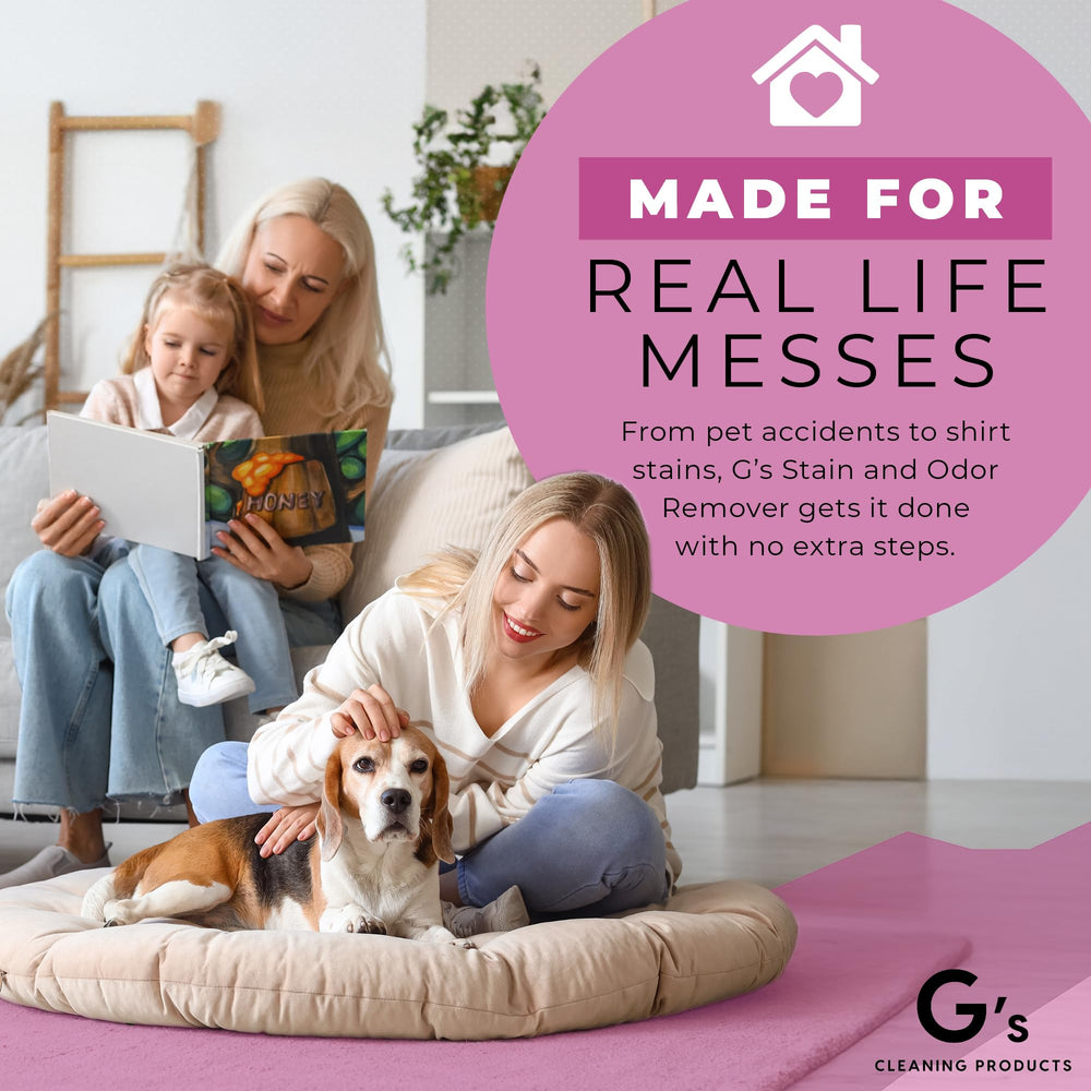 G's Cleaning mattress cleaner suitable for bedding and mattresses.