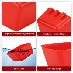 GSHYMXT cage cups easy-snap-back attachment ensures secure cage mounting