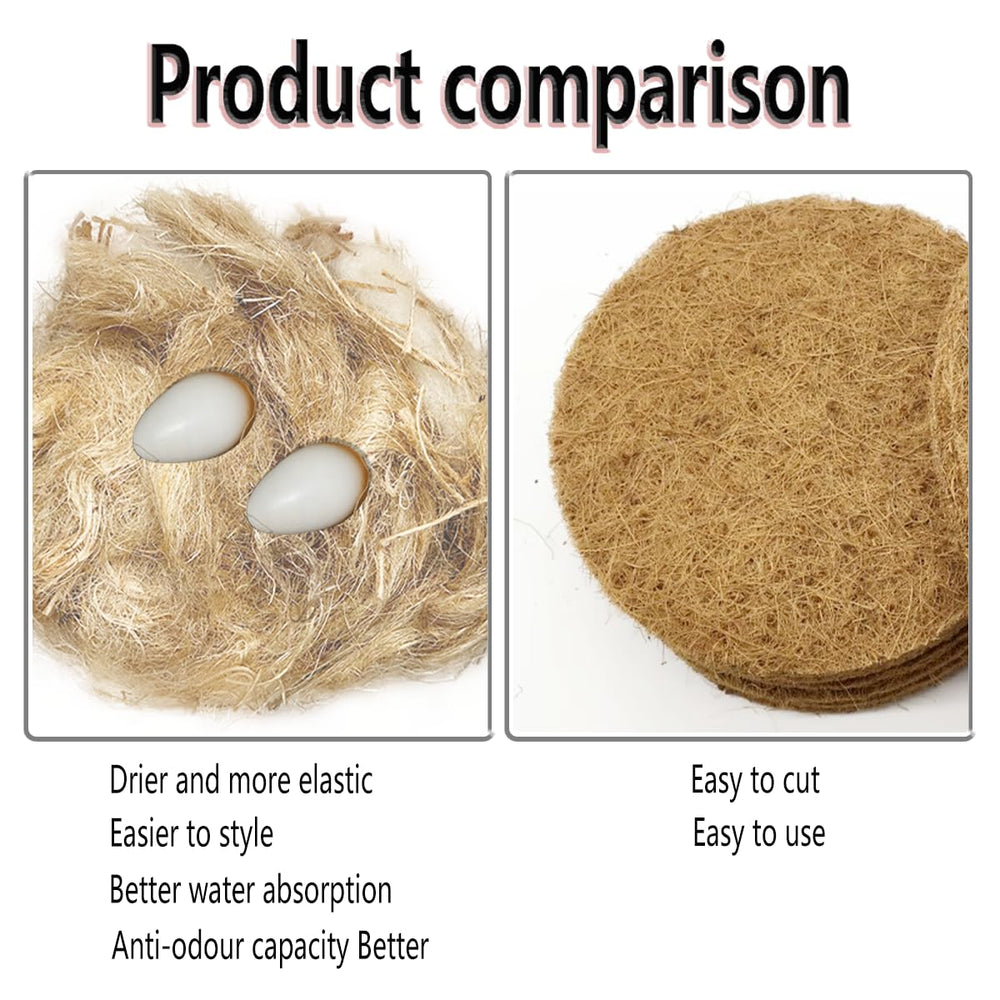 GSYUWIH wool and hemp rope texture demonstrates toughness and flexible nesting support.