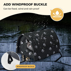 GTDSAOZG cat house folded storage demonstrates portable design for travel and storage