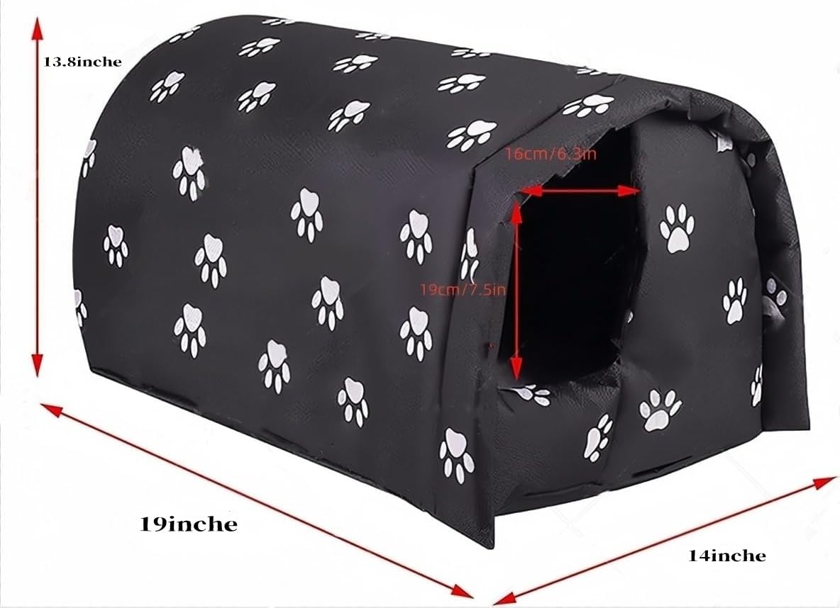 GTDSAOZG foldable cat house compact storage case easy to move